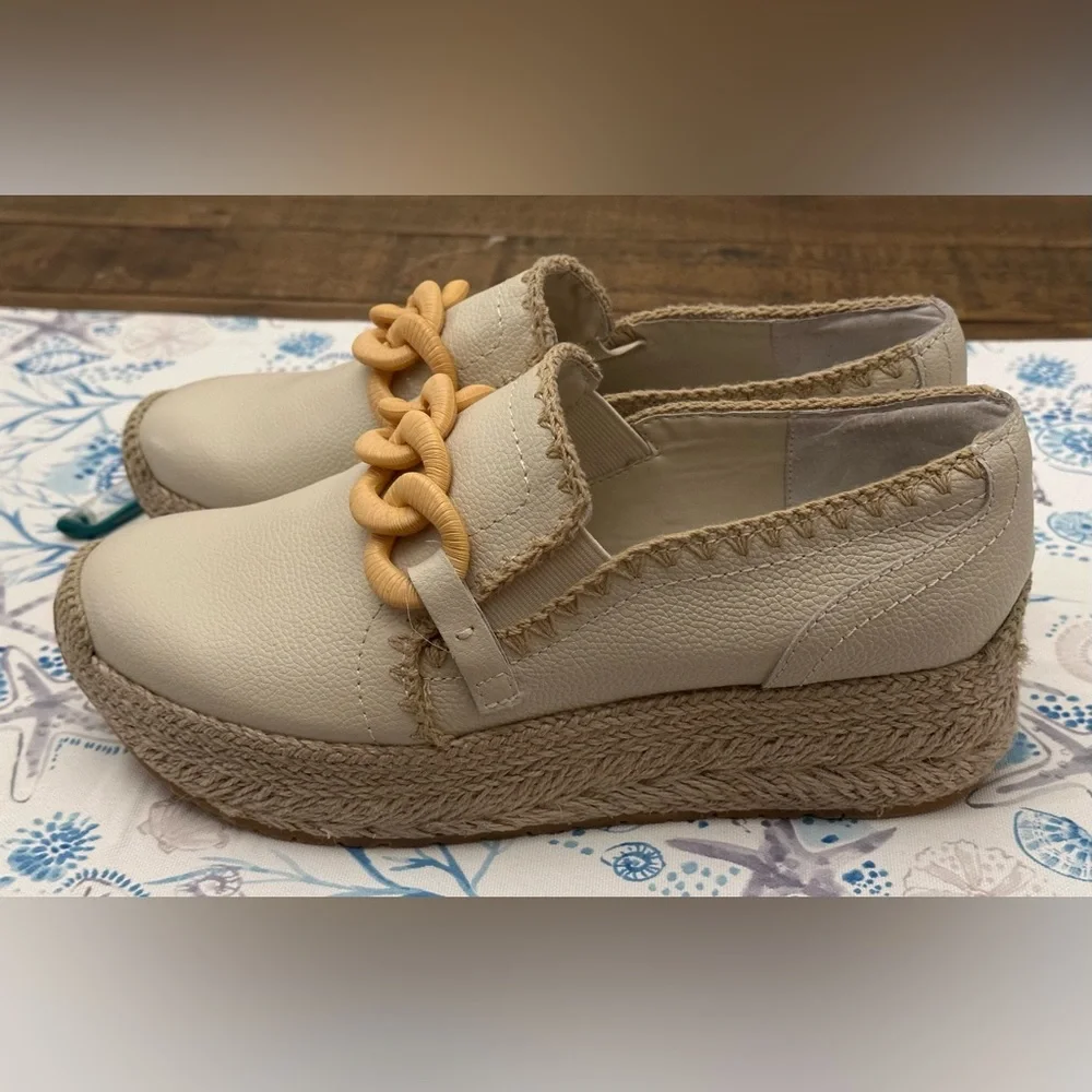 NWOT Dolce Vita Women’s Jhenee‎ espadrille platform slip-on sneakers - Size 9